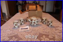 Royal Albert Ltd 2001 Old Country Roses Afternoon Tea, Tea Pot & 4 Cups NIB