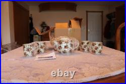Royal Albert Ltd 2001 Old Country Roses Afternoon Tea, Tea Pot & 4 Cups NIB