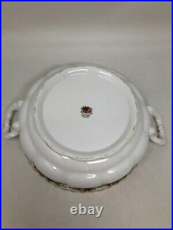 Royal Albert Made in England Old Country Roses Round Covered Vegetable Bowl