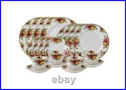 Royal Albert OLD COUNTRY 16 Piece DINNERWARE SET New In Box 1962. MISSING Parts