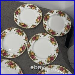 Royal Albert OLD COUNTRY 16 Piece DINNERWARE SET New In Box 1962. MISSING Parts