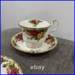 Royal Albert OLD COUNTRY 16 Piece DINNERWARE SET New In Box 1962. MISSING Parts