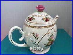 Royal Albert OLD COUNTRY ROSES 1982, Teapot Cookie Jar NEW