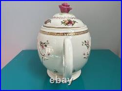 Royal Albert OLD COUNTRY ROSES 1982, Teapot Cookie Jar NEW