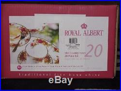 Royal Albert OLD COUNTRY ROSES 20 piece dinnerware set