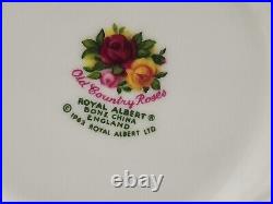 Royal Albert OLD COUNTRY ROSES 5 1/5 Small 2C Teapot Sugar, Creamer, cup, sauce