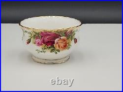 Royal Albert OLD COUNTRY ROSES 5 1/5 Small 2C Teapot Sugar, Creamer, cup, sauce