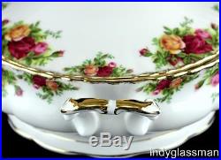 Royal Albert OLD COUNTRY ROSES 9 Covered Serving Bowl 1962 ENGLAND
