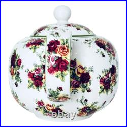 Royal Albert OLD COUNTRY ROSES Afternoon Tea Teapot SIGNED Michael Doulton NEW
