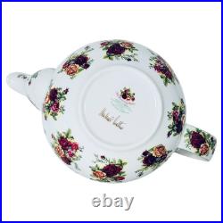 Royal Albert OLD COUNTRY ROSES Afternoon Tea Teapot SIGNED Michael Doulton NEW