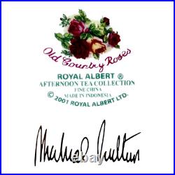 Royal Albert OLD COUNTRY ROSES Afternoon Tea Teapot SIGNED Michael Doulton NEW