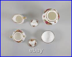 Royal Albert OLD COUNTRY ROSES Bone China Creamer, Sugar Bowls, Covered Vase