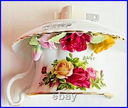 Royal Albert OLD COUNTRY ROSES Bone China Teacup Night Light New in Box