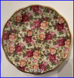 Royal Albert OLD COUNTRY ROSES CHINTZ Collection Trio 7.75 PLATE, CUP & SAUCER