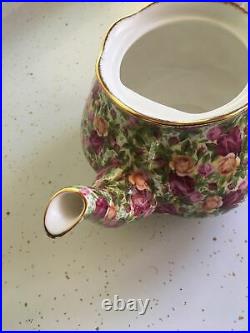 Royal Albert OLD COUNTRY ROSES CHINTZ Large Teapot