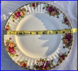 Royal Albert OLD COUNTRY ROSES England 56 PIECE DINNERWARE SET Pristine