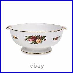 Royal Albert OLD COUNTRY ROSES Fluted Serving Bowl NEW IN THE BOX 9
