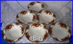 Royal Albert OLD COUNTRY ROSES Frilled Bowls Rare