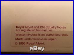 Royal Albert OLD COUNTRY ROSES Gold Set of 6 ea Cake Fork / Dessert Spoons