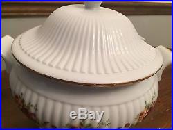 Royal Albert OLD COUNTRY ROSES Gold Trim Soup Tureen 6 1/4