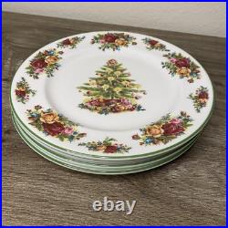 Royal Albert OLD COUNTRY ROSES HOLIDAY Classic Collection 9 Accent Plates 4