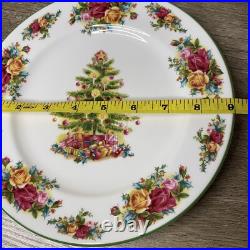 Royal Albert OLD COUNTRY ROSES HOLIDAY Classic Collection 9 Accent Plates 4