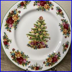 Royal Albert OLD COUNTRY ROSES HOLIDAY Classic Collection 9 Accent Plates 4