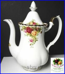 Royal Albert OLD COUNTRY ROSES Large Size 5 Cup COFFEE POT, Brand NEW withTags