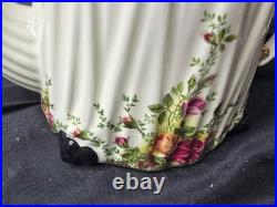 Royal Albert OLD COUNTRY ROSES Large Victorian Tea Table Teapot XL 6 Cups