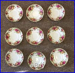 Royal Albert OLD COUNTRY ROSES Pattern 56 Pc Excellent Condition