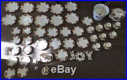 Royal Albert OLD COUNTRY ROSES Pattern 56 Pc Excellent Condition