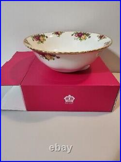 Royal Albert OLD COUNTRY ROSES ROUND 10 Serving Bowl
