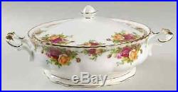 Royal Albert OLD COUNTRY ROSES Round Covered Vegetable Bowl 618641