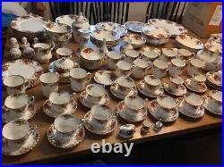 Royal Albert OLD COUNTRY ROSES SET OF 133 Pieces. Items are sold individually