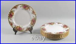 Royal Albert OLD COUNTRY ROSES Salad Plates Lot of 8