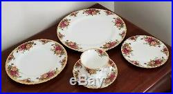 Royal Albert OLD COUNTRY ROSES Set of 4 5 Piece Place Settings