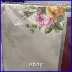 Royal Albert OLD COUNTRY ROSES TABLE CLOTH OBLONG 52 x 70 NWT SEALED 2007 NEW