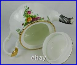 Royal Albert OLD COUNTRY ROSES TEAPOT 8 Tall 6 Cup NEW