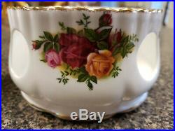 Royal Albert OLD COUNTRY ROSES Teapot With Warmer RARE