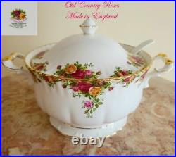 Royal Albert OLD COUNTRY ROSES Tureen with Ladle