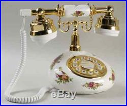 Royal Albert OLD COUNTRY ROSES U. S. Plug Telelphone 7867809