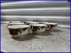 Royal Albert OLD COUNTRY ROSE Cream Soup Cups