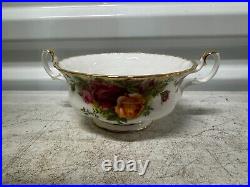 Royal Albert OLD COUNTRY ROSE Cream Soup Cups