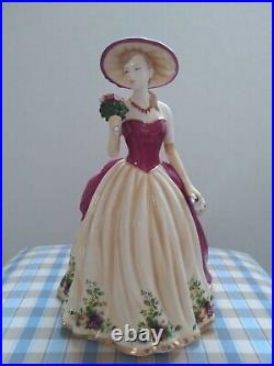 Royal Albert Old Country Rose 2010 Figurine Never Displayed USA Shipping Only