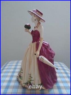 Royal Albert Old Country Rose 2010 Figurine Never Displayed USA Shipping Only