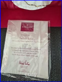 Royal Albert Old Country Rose 2011 Sweet Rose Figurine of the Year RA26 With Box
