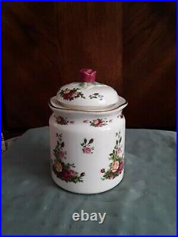 Royal Albert Old Country Rose 3 Piece Canister Set