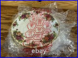 Royal Albert Old Country Rose 8 Luncheon Dessert Plates 1962 Date New