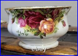 Royal Albert Old Country Rose 8 Place Settings With Tea Set