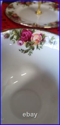 Royal Albert Old Country Rose 8 Place Settings With Tea Set